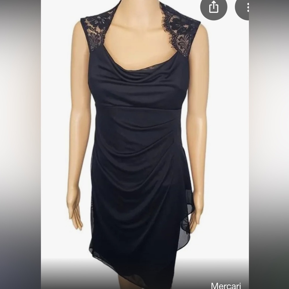 Scarlett lack shoulder dressing! Perfect for a holiday party!